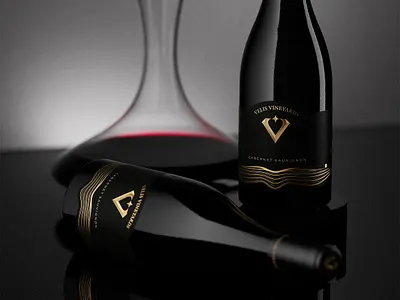 Velis Vineyards Black Cotton label best wine label illustration jordan jelev logo strategic branding the labelmaker wine branding wine label design wine packaging