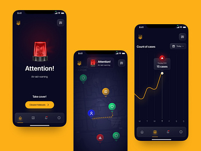 Cyberpolice Case tracker concept application case design donate graphic design interface mobile product safety service standwithukraine startup tracker ui ukraine ux web web design
