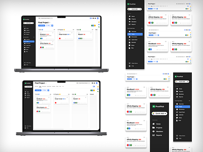 Project Management Interface Design Ui/Ux dailyui design figma kanbandesign kanbanproject projectmanagement trello ui uidesign uiux uiuxdesign
