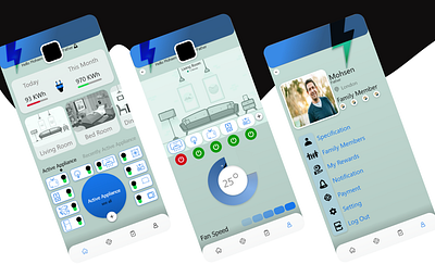SAVE ENERGY graphic design ui