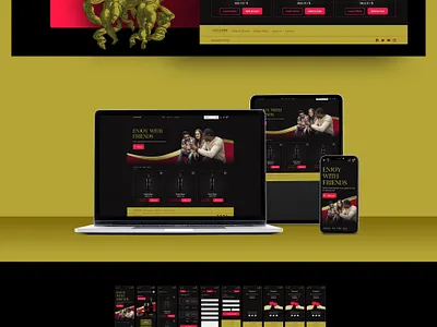 Alexander Wine - UI/UX Design drink figma luxury premium ui ux wine