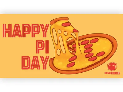 Pi Day 3.14 day design graphic graphicdesign graphics happy happy pi day illustration pi pi day pie pizza pizza pie