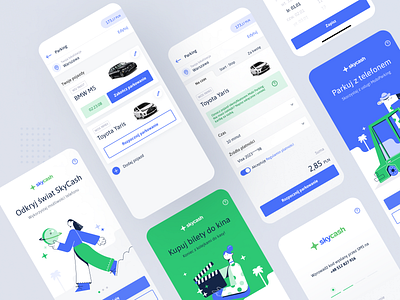 SkyCash parking app car parking payment skycash tickets