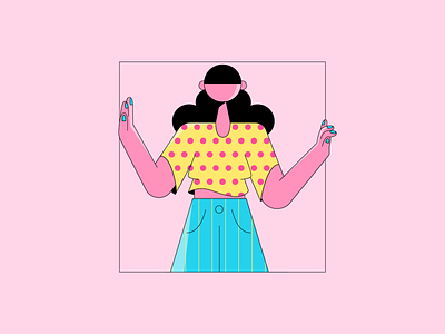 Round Headed II adobe illustrator behance character character design character designer design flat character design flat design flat illustration girl character girl vector illustration illustrator minimalist illustration outline illustration procreate round headed vector vector illustration women vector