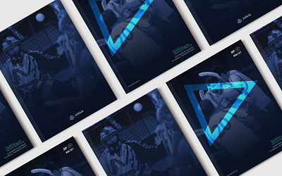 Brochure Floorbal team Slovenija - Brno 2021 brochure design floorball graphic design innebandy slovenia slovenija