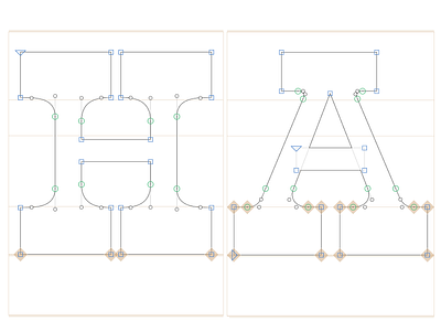 in progress: slab serif glyphs type design typography