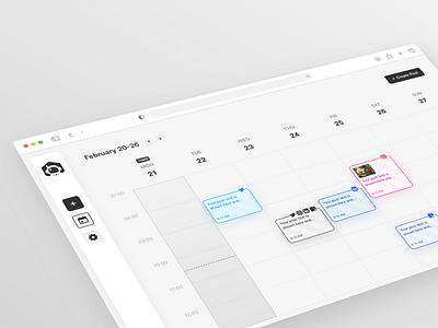 📥 Social Media Scheduler app branding design ui ui design uidesign uiux user interface ux