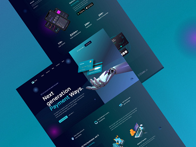 Payment Gateway Landing Page. app branding consulting creative design dribbble graphic design graphicdesign illustration motion graphics ui ux