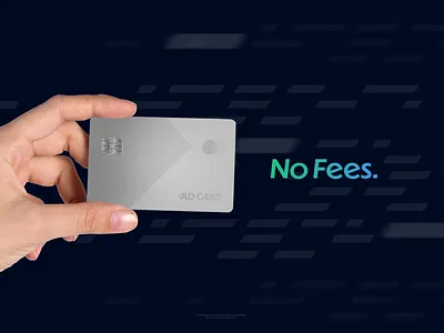 Introducing Dash.fi Ad Card advertising branding credit card finance financial graphic design logo ui