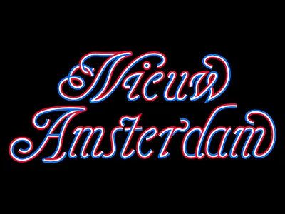 Nieuw Amsterdam Script lettering new amsterdam ny nyc type typography