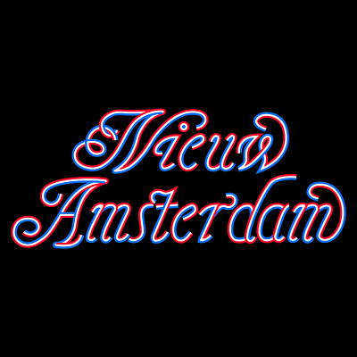 Nieuw Amsterdam Script lettering new amsterdam ny nyc type typography