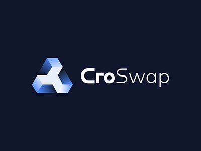 CroSwap logo animation 3d 3d animation 3d logo animation animate logo animated logo animation block blockchain cryptowallet design gradient animation ident ident animation logo logo animation logo reveal motion graphics nft nft logo animation vector