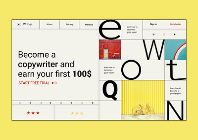 ONLINE COURSE FOR COPYWRITERS design typography ui ux