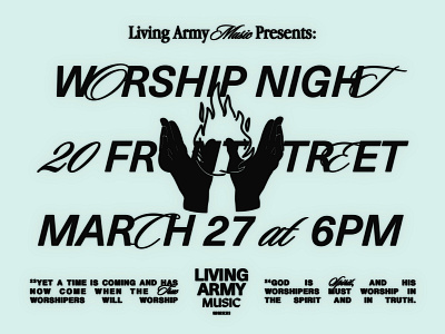 Spring Worship - Text Lockup adobe fonts badge branding christian church church design concert illustration michigan prayer religion type worship