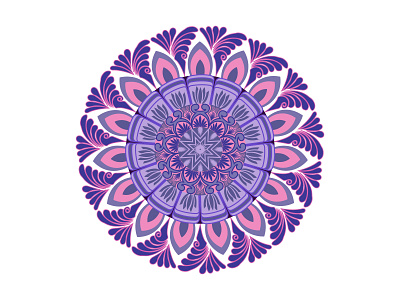 Colorful mandala flower isolated on white background art floral mandala graphic graphic design illustration mandala mandala art mandala ornament mandala pattern ornament pattern