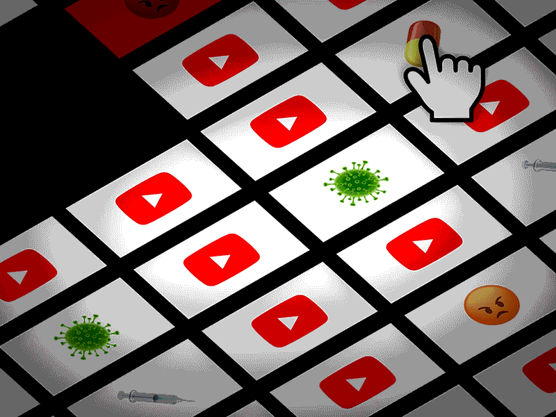 Youtube (New York Times illustration) after effects design editorial gif illustration motion