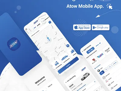 Atow App UI design ui ui design user experience user interface ux uxui
