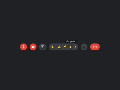 Feedback Shot call chat feedback google meet ui ux videoconference zoom