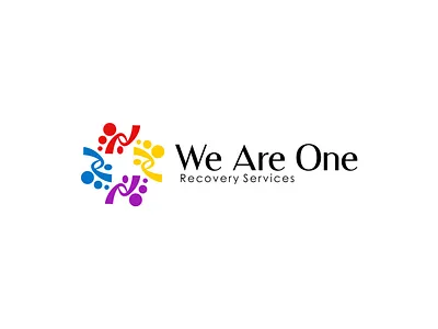 We Are One community logo create logo logo logo design minimalist logo non profit logo organization logo