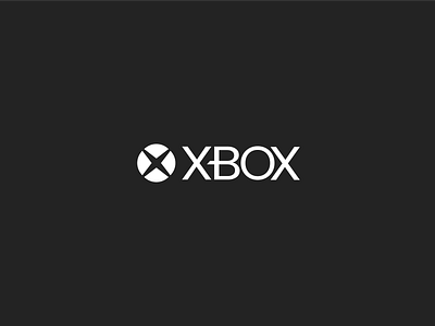 XBOX - Logo Design branding company console design flat gamer gaming graphic design i m a d b r a n d i n g logo logomark logotype minimalist modern redesign update vector x xbox