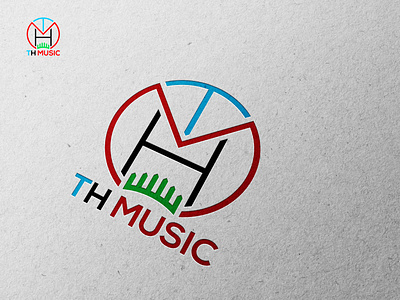 TH Music Studio logo letter mark logo, word mark logo, minimal 3d logo abstract logo adobe illustrator client work company logo design graphic design graphic designer illustration letter logo letter mark logo logo maker minimal logo music logo studio logo thm logo typography logo work mark world mark logo