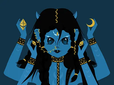 ST. Ethereum anime animegirl character characterdesign digital art digitalart graphic design graphicdesign illustration nft nftart nftartist nftcollection nftcollector nftdrop