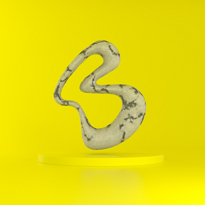 Day 3 – Letter Вв 3d design illustration lettering typography
