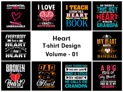 Heart T-shirt Design graphic design heart heart t shirt heart t shirt design t shirt design tshirt ui uiux ux