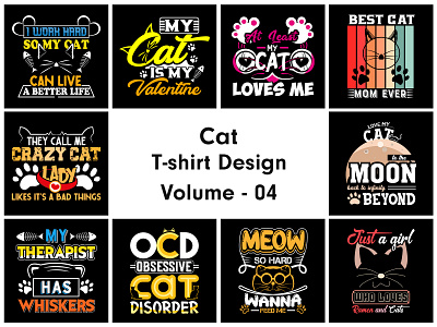 Cat T-shirt Design cat cat t shirt cat t shirt design graphic design t shirt design tshirt ui uiux ux