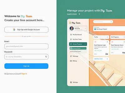 Kanban Board dasboard kanban kanban board project management app ui ux website
