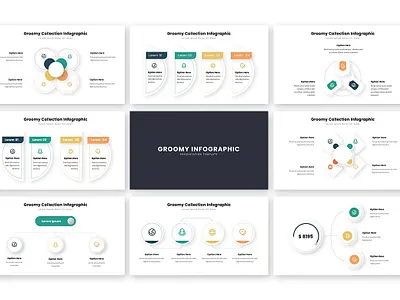Free Groomy Infographic Powerpoint Template corporate design designposter google google slides graphic design groomy groomy infographic illustration infographic infographic powerpoint pitchdeck portfolio powerpoint powerpoint template presentation ui ux vector web design
