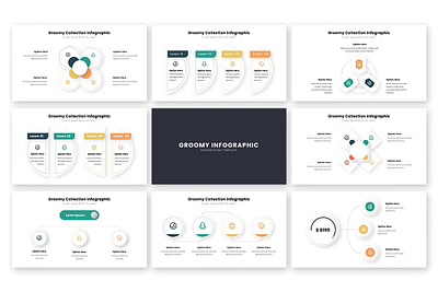 Free Groomy Infographic Powerpoint Template corporate design designposter google google slides graphic design groomy groomy infographic illustration infographic infographic powerpoint pitchdeck portfolio powerpoint powerpoint template presentation ui ux vector web design