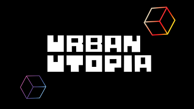 Urban Utopia logo adobe branding custom customlogo design festival graphic design graphicdesign illustrator logo logodesign photoshop