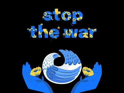 Stop the war creative illustration design studio digital art digital artists digital illustration graphic design illustration stand with ukraine stop the war ukraine