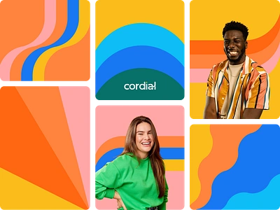 Cordial's Patterns agency brand brand identity brandbook branding colors concept design designer graphic graphic design homepage illustrations logo patterns ui ui ux web webdesign