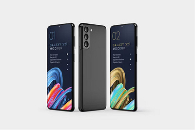 Free Galaxy Phone Mockups abstract clean design device display free free download free mockup free mockups galaxy galaxy s21 mockup phone phone mockup presentation realistic simple smartphone ui ux