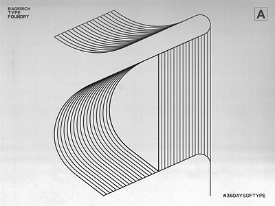 LETTER A FOR #36DAYSOFTYPE 36days a 36daysoftype branding design display font font illustration logo logo designs minimalist modern ui