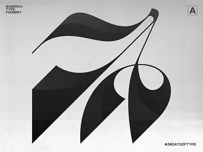 LETTER A FOR #36DAYSOFTYPE 36days a 36daysoftype branding design display font font illustration logo logo designs minimalist modern ui