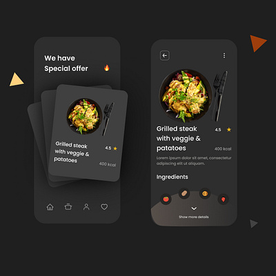 Food Tech ui uidesigner uiux uiuxdesign uxdesign