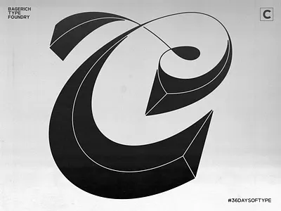 LETTER C FOR #36DAYSOFTYPE 36days c 36daysoftype branding design display font font illustration logo logo designs minimalist modern ui