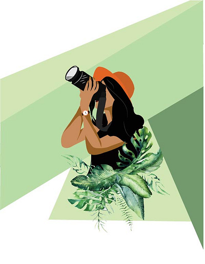 Photography adobe illustrator branding digital illustration digitalart illustration illustrator photography women work working space