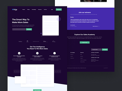 Landing Page illustration landing page minimalist ui uiux web web design