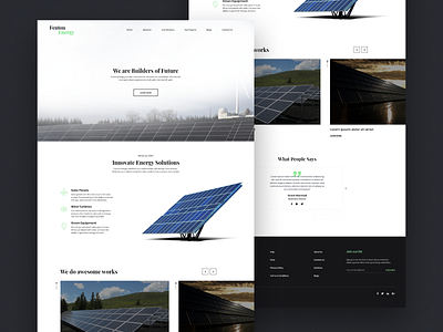 Landing Page illustration landing page minimalist ui uiux userinterface web web design