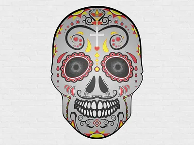 Dia de los muertos colorful design dia de los muertos holiday illustration logo mexico typography vector