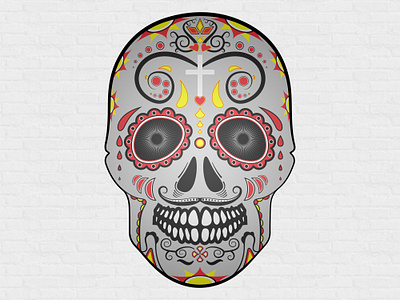 Dia de los muertos colorful design dia de los muertos holiday illustration logo mexico typography vector