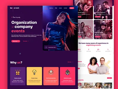 Event Management Company Website Design best web design branding business website company website ecommerce website fitness web design minimal website modern website personal website portfolio website top developer ui design ux design web design web design agency web developer website builder website design website idea website layout