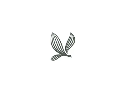 Leaves Bird animal bird branch branding dring eaagle fly hawk identity illustration leaves logo minimal natural nature simple tree wild