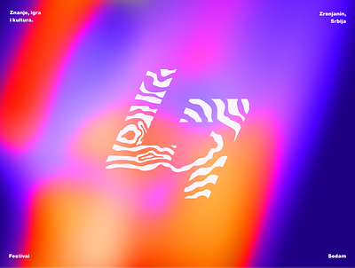 Festival Sedam branding culture etno festival flow folklore games graphic design igra illustration knowledge logo sedam serbia seven topography type typography zrenjanin