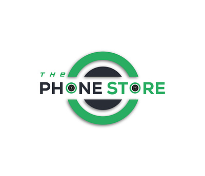 THE PHONE STORE LOGO WITH BRANDING DESIGN branding identity business logo design flat logo graphic designer illustration logo logo design branding minimal logo minimalist logo mobile business logo modern business logo modern logo mzmonir outstanding logo phone shop logo phone store branding phone store logo the phone store