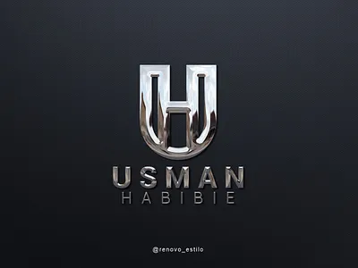 Logo UH 3d branding business company design fashion graphic design icon illustration lenovoestilo logo logotype newlogo realestate renovoestilo typography vector